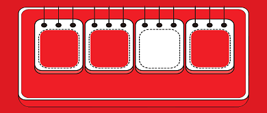 喜庆红色2021年倒计时公众号首图背景