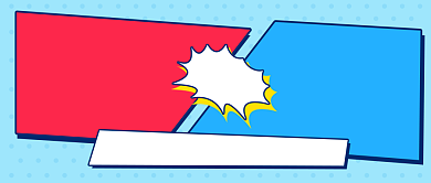 南北方过冬差异蓝色创意公众号首图背景