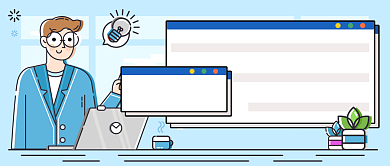 社畜提高效率新媒体首图背景