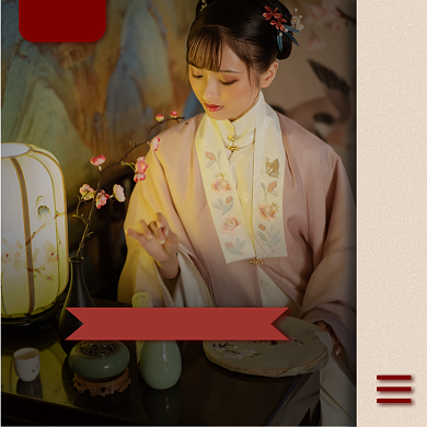 汉服主图古装汉服定制古典促销主图背景