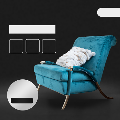 家居家具沙发椅子主图直通车背景