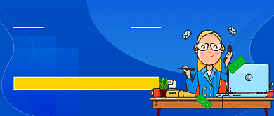 招聘求职手绘卡通公众号首图背景