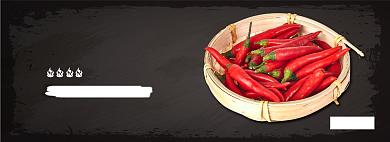 有机辣椒生鲜蔬菜电商全屏海报背景