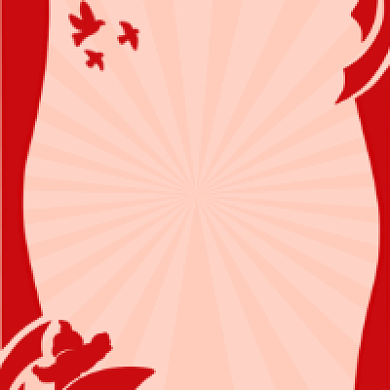 民生大事红色党建公众号次图背景