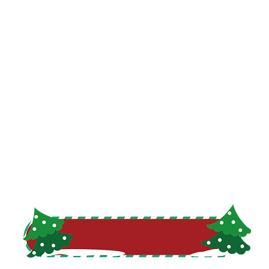 红色圣诞节主图标签背景