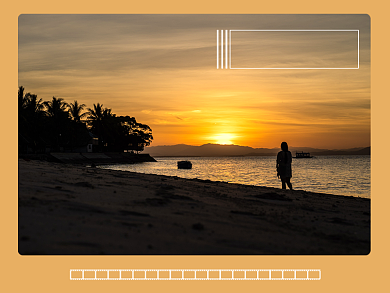 旅行的意义横版配图背景