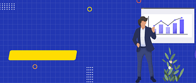 年终总结蓝色几何公众号首图背景