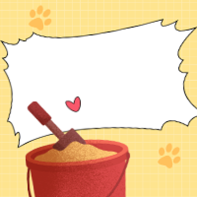 混合猫砂测评清新简约公众号次图背景