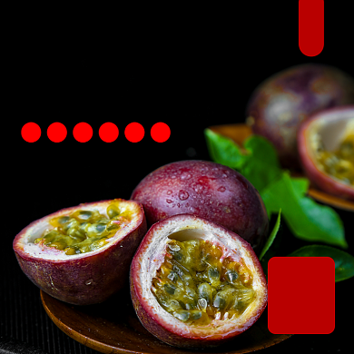 生鲜果蔬百香果主图直通车背景