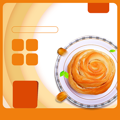 促销手工面包淘宝电商直通车背景