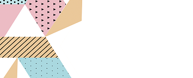 扁平孟菲斯商场游乐场优惠券卡券背景