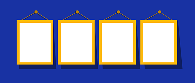 蓝色简约放假通知企业行政公众号首图背景