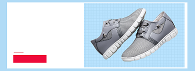 真皮休闲男鞋促销海报背景