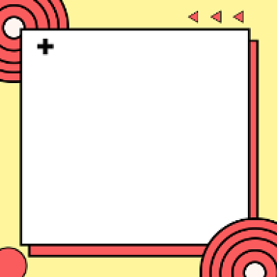 驾校招生几何简约公众号次图背景