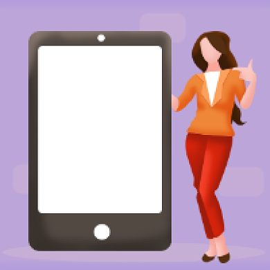 理性消费指南紫色简约公众号次图背景