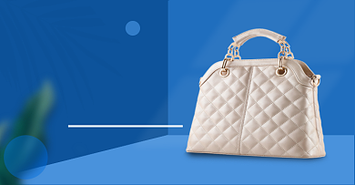 双十二包包女包时尚促销海报上新背景