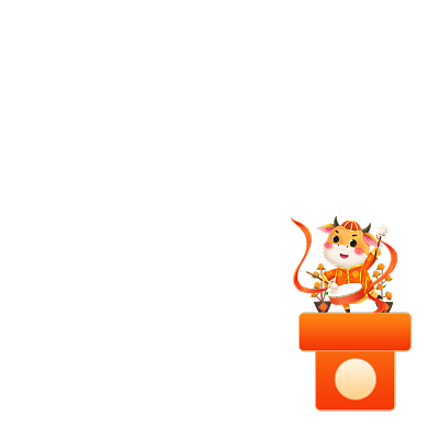 年货节大促好评晒图手绘卡通主图图标背景