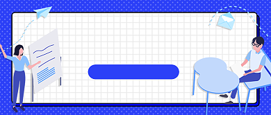 英语听力培训卡通公众号首图背景