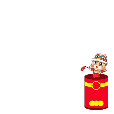 元宵节优惠券手绘卡通主图图标背景