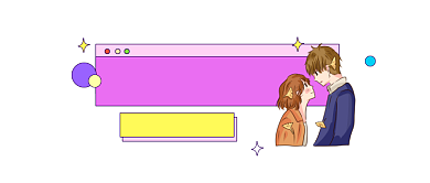 情感语录清新插画公众号logo背景