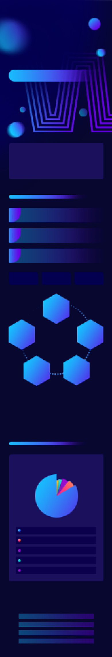 区块链营销H5活动页面长图文章背景