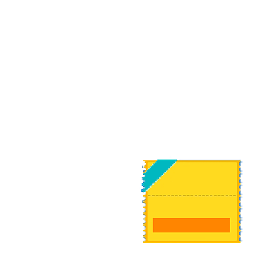 黄色简约服饰男装女装优惠券标签背景