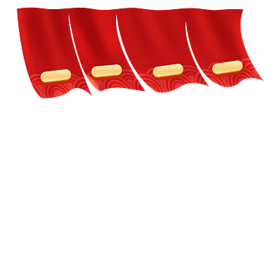 双11国潮风撞色电商优惠券背景