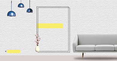 简约家装家居促销背景