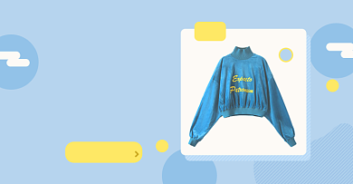 秋冬女装上新淘宝电商横版海报背景