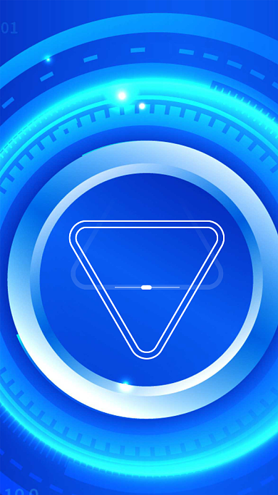 创意蓝色大气讲师团队聊天背景图背景