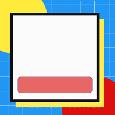 暑假班招生撞色几何公众号次图背景