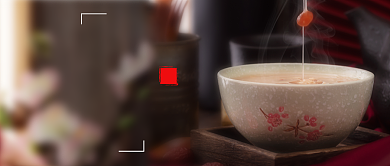 简约图文中国风腊八节新媒体首图背景