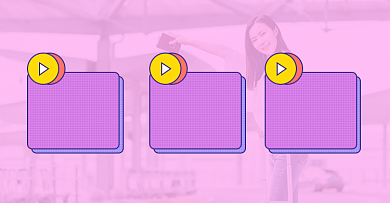 女装分类专区分区淘宝电商横版报图背景