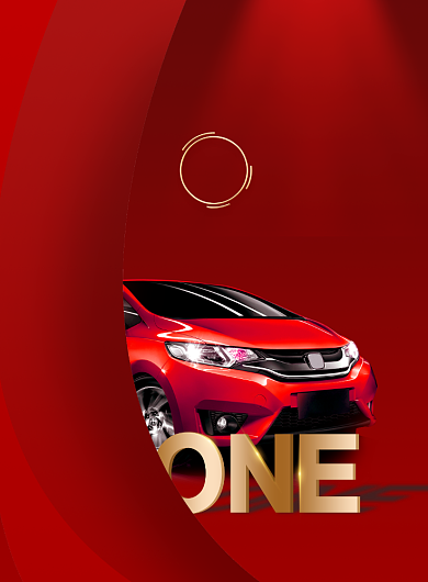 停车位红色大气房地产销售宣传海报背景