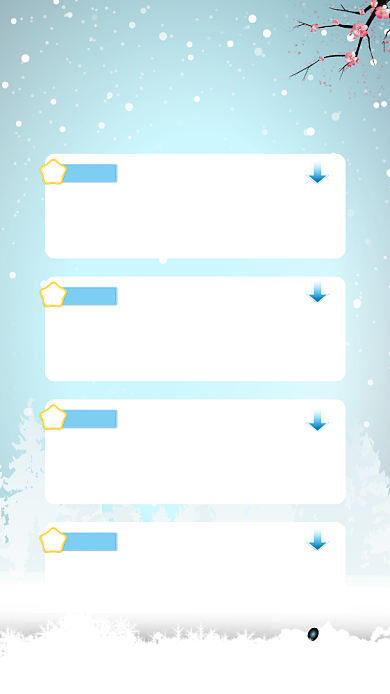 蓝色雪景梅花冬季养生常识手机海报背景