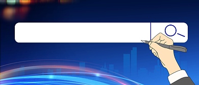 蓝色简约今日热点新闻公众号首图背景