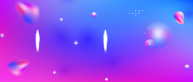 简约渐变年终总结大会公众号首图背景