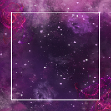 星座运势指南星空大气公众号次图背景