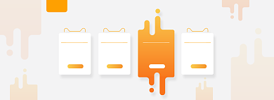 新年狂欢优惠券海报背景