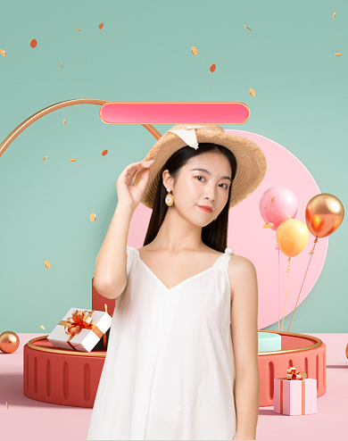 浅色冬季精选睡衣通用海报模板背景