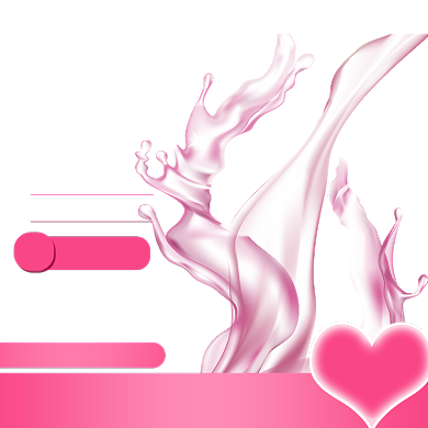 红色情人节214化妆美容主图背景