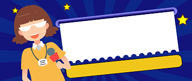 大事记回顾手绘卡通公众号首图背景