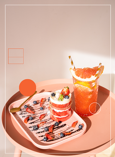 清新风典雅饮品冷饮奶茶店海报背景