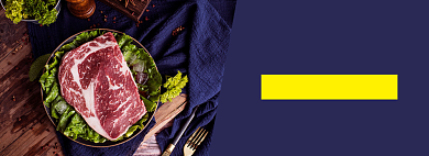 菲力牛排生鲜肉类促销电商banner背景