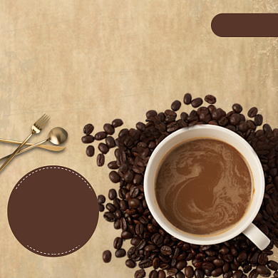 饮品咖啡主图直通车背景