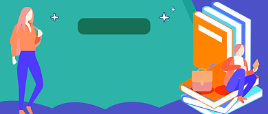 免费学课程绿色简约公众号首图背景