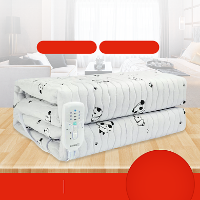 智能定温电热毯冬季上新促销简约主图背景