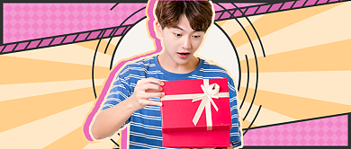 宠粉福利几何新媒体首图背景