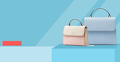 韩式女装女包时尚促韩式销海报上新背景