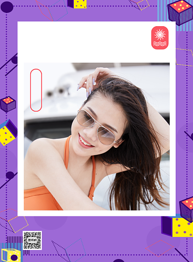 时尚太阳镜优惠印刷海报背景